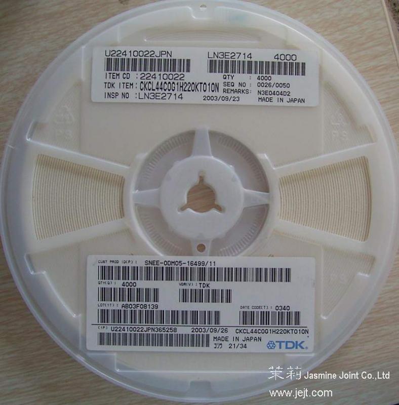 CKCL44COG1H220KT010N label reel.JPG