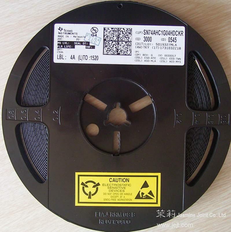 SN74AHC1G04HDCKR label reel.JPG