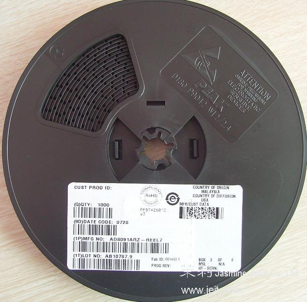 AD8091ARZ-REEL7 label reel.jpg
